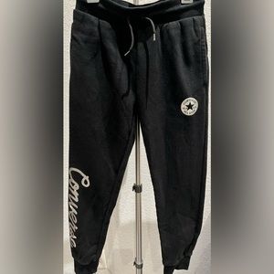 Kids Converse sweatpants, black, size M (10-12 yrs)